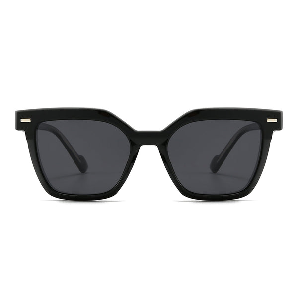 Dollger Wide Thick Square Tinted Sunglasses