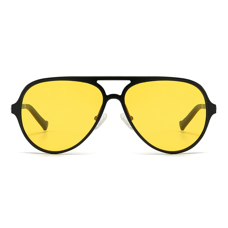 Alloy Night Driving Aviator Sunglasses