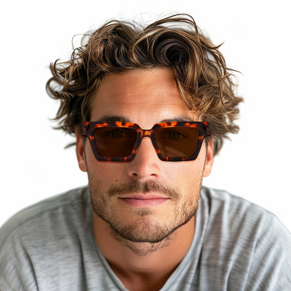 Dollger Retro-Vintage Acetate Tinted Sunglasses