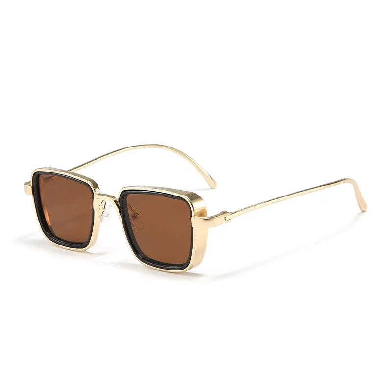 Dollger Metal Square Frame Sunglasses