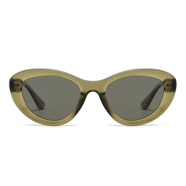 Retro-Vintage Acetate Cat-Eye Tinted Sunglasses