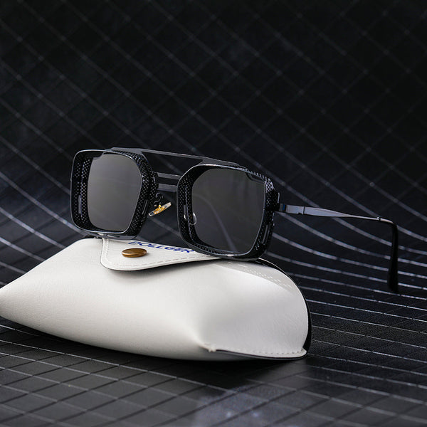 Cyberpunk Polygon Aviator Sunglasses